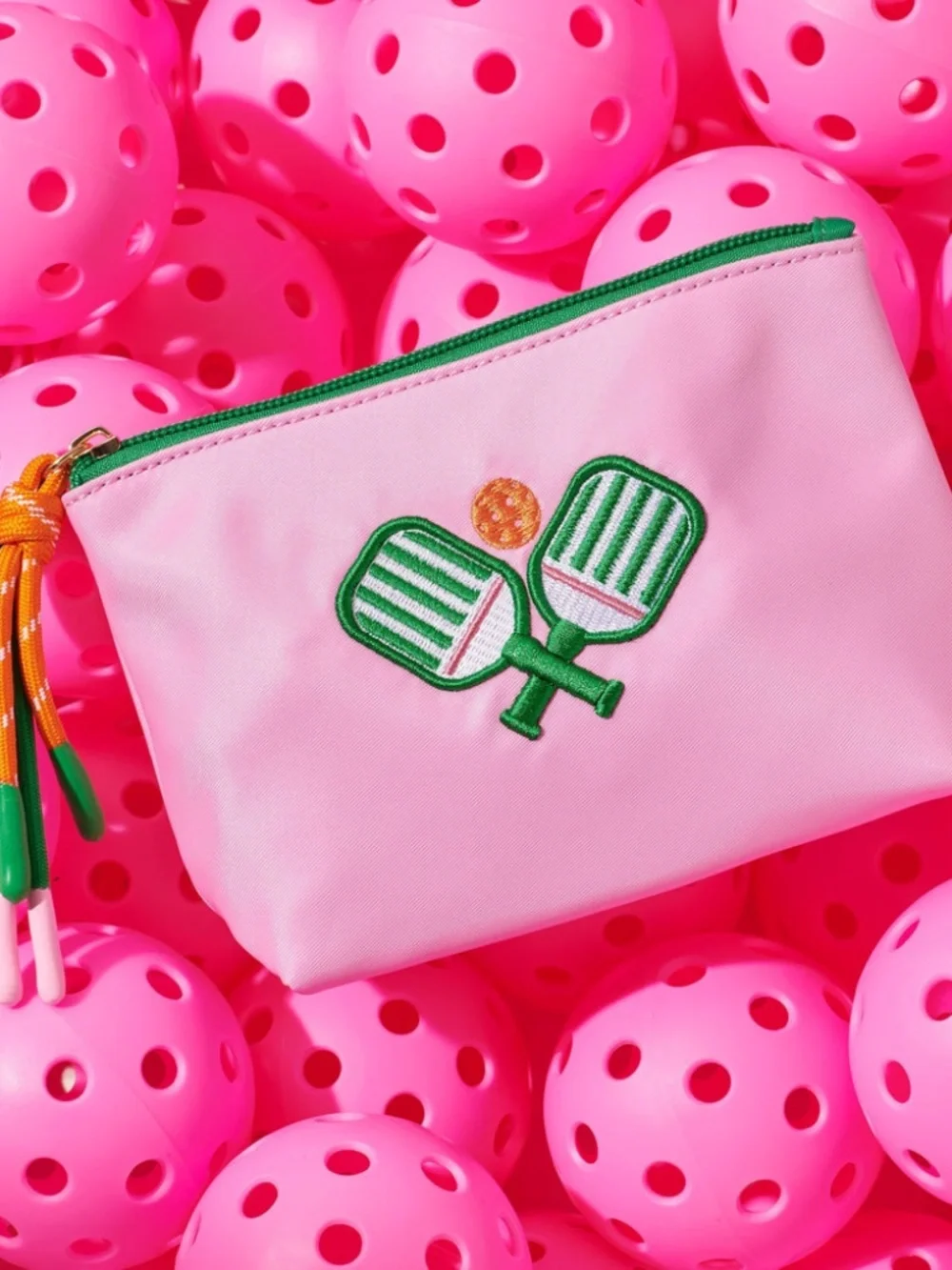 New‎ Shiraleah Pickleball Paddles Small Zip Pouch